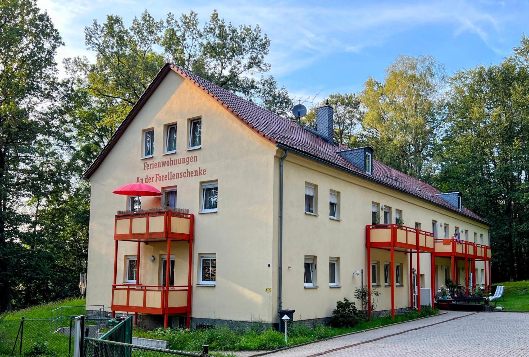 Ferienapartment "An Der Forellenschaenke" Sebnitz Buitenkant foto